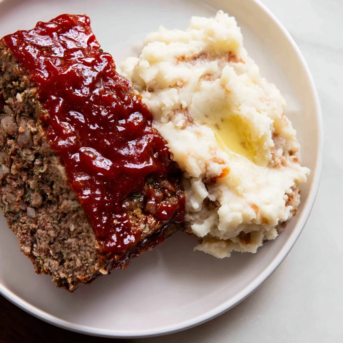 Classic Meatloaf Mashed Potatoes