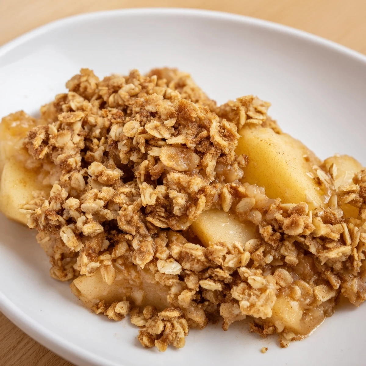 Apple Crisp Frozen Apples Oats