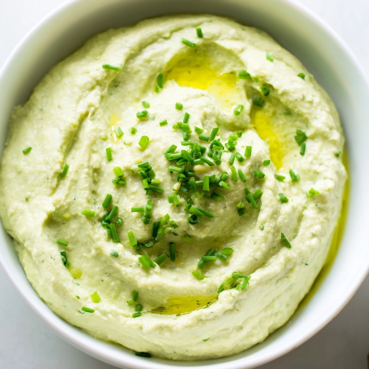Freshly made Avocado Cottage Cheese Dip, smooth and delicious, perfect for your next appetizer spread.