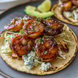 Honey Garlic Shrimp Tacos
