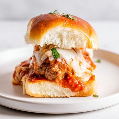 Easy Christmas Meatball Sliders