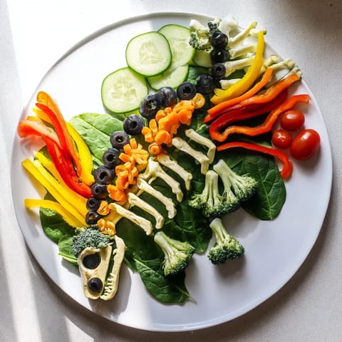 T-Rex Fossil Crudités Platter