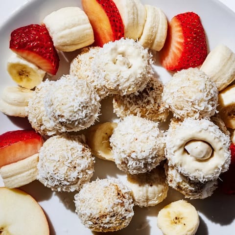 Marshmallow Snowball Dip Platter