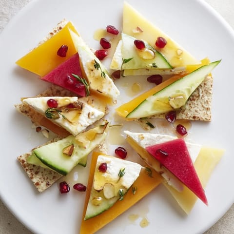 Tessellation Triangle Appetizer Board