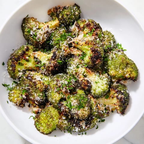 Garlic Parmesan Roasted Broccoli