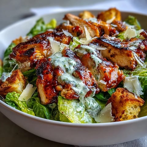 Grilled Chicken Caesar Salad