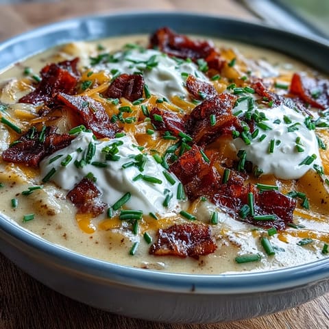 Creamy Baked Potato Soup