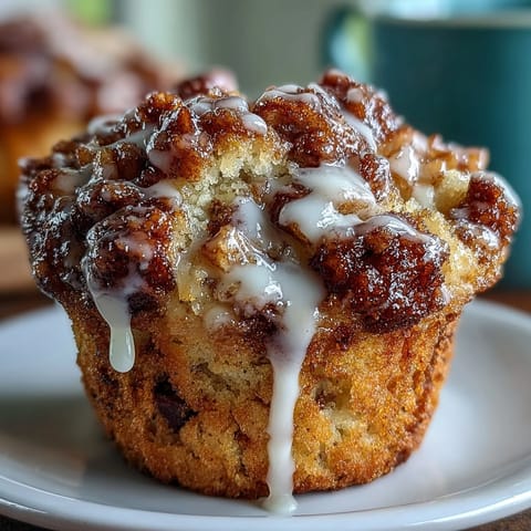 Apple Fritter Muffins