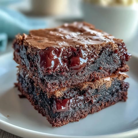 Triple Chocolate Sourdough Brownies with rich layers of dark, milk, and semi-sweet chocolate, baked to chewy perfection with tangy sourdough discard.