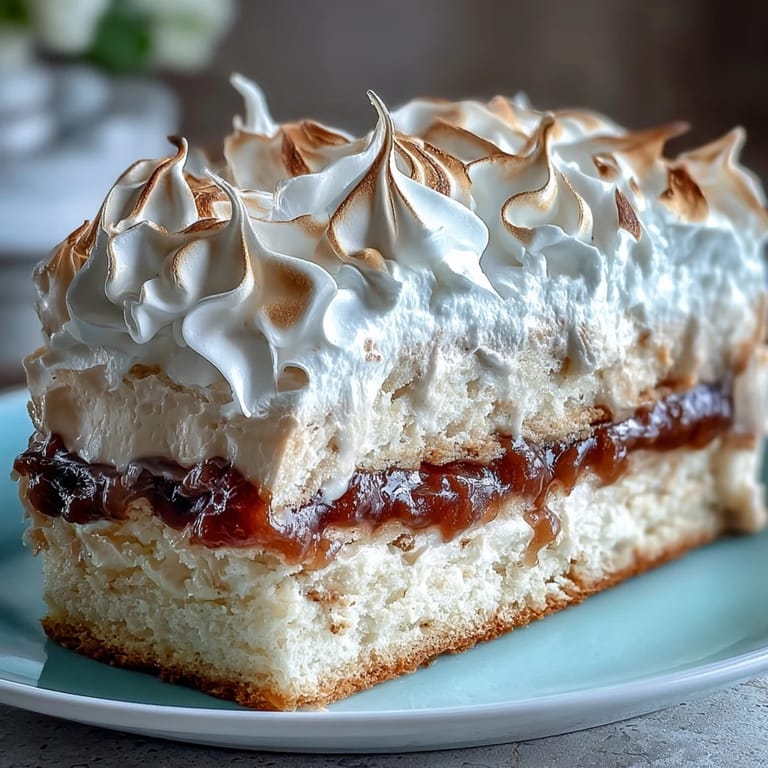 A complete Homemade Brazo Gitano roll dusted with powdered sugar, showcasing the tender vanilla sponge and rich guava paste layers.