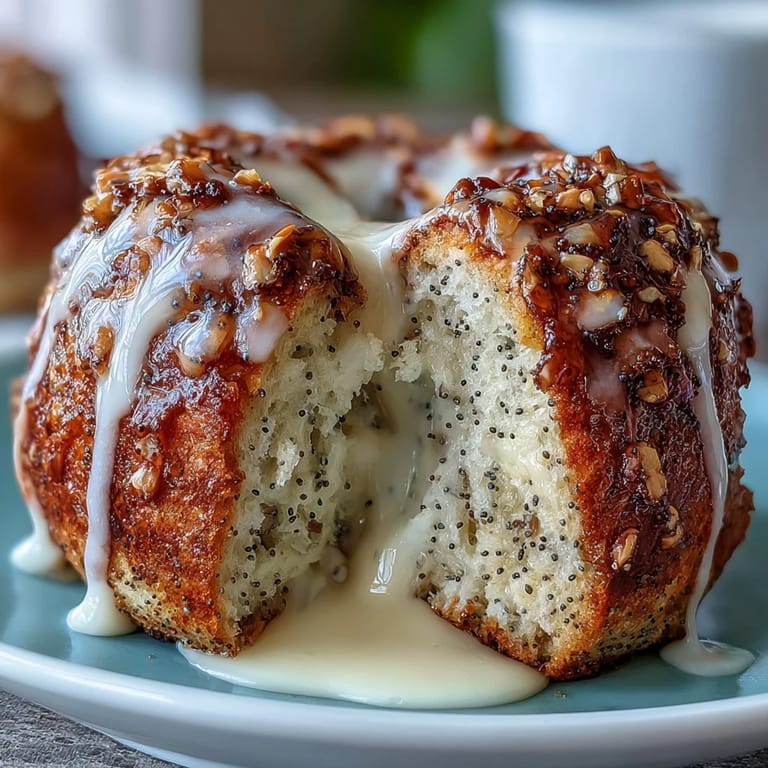 Bright and zesty lemon poppy seed protein bagels, baked to perfection and finished with a refreshing citrus glaze.  