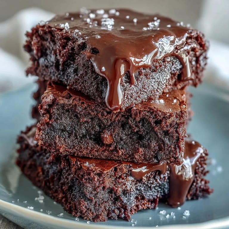 Decadent chocolate brownies with a peanut butter swirl, enhanced by sourdough discard for extra moisture and flavor. Ideal for dessert or snacking.